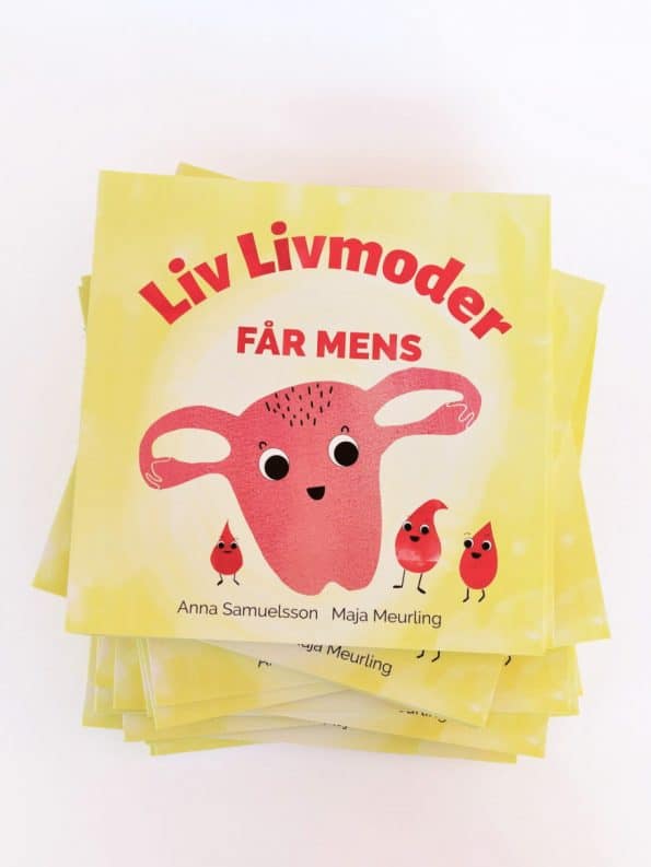 Liv Livmoder - Sveriges första barnbok om mens Produktbild 5