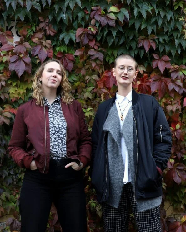 Anna Samuelsson och Maja Meurling Liv Livmoder Pressbild
